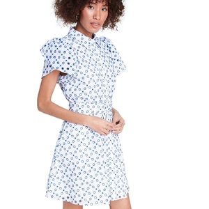 Alexis x Target Dot Embroidered Shirtdress